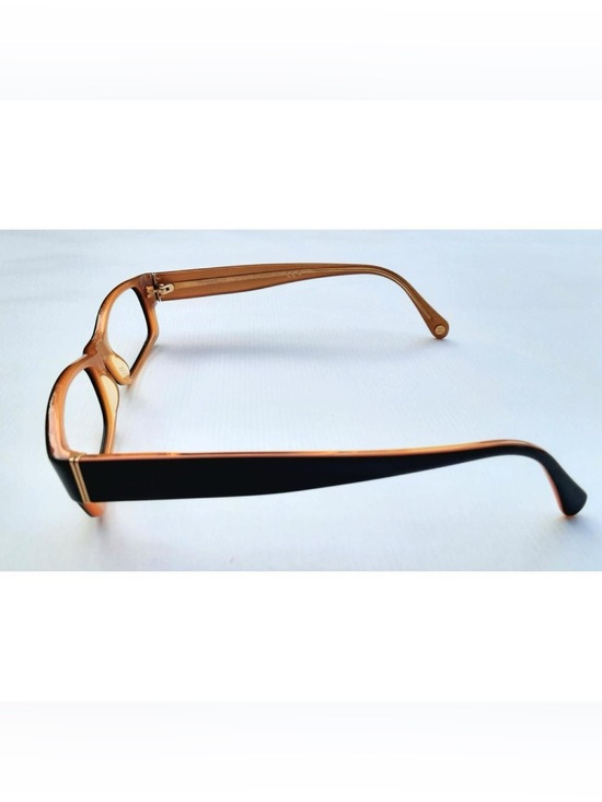 CHANEL Black Front with Amber/Tortoiseshell Temples Glasses SG1-28 - Picture 3 of 8